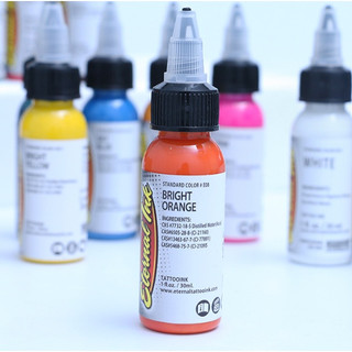 -(MẪU MỚI) Mực tập Eternal 30ml mẫu mới nhất chuyên dụng cho luyện tập xăm body và phun xăm thẩm mĩ