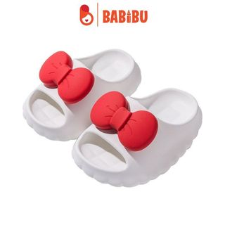 Dép bánh mì, dép lê đúc hình nơ siêu xinh cho bé gái từ 2 tới 5 tuổi