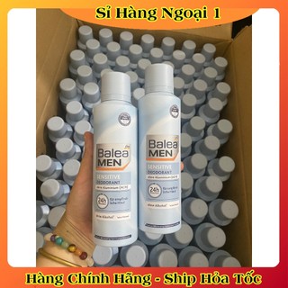 Xịt khử mùi Balea MEN ngăn mùi hôi, lưu hương thơm lâu, nam tính - Nội Địa Đức