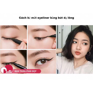 Bút Kẻ Mắt Nước thanh mãnh mềm mịn lâu trôi nội địa EYELINER