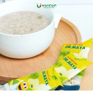 Cháo hạt mix Dr.Maya hộp 280gr / 7 gói với vị riêng biệt ,bổ sung đầy đủ dưỡng chất cho bé .