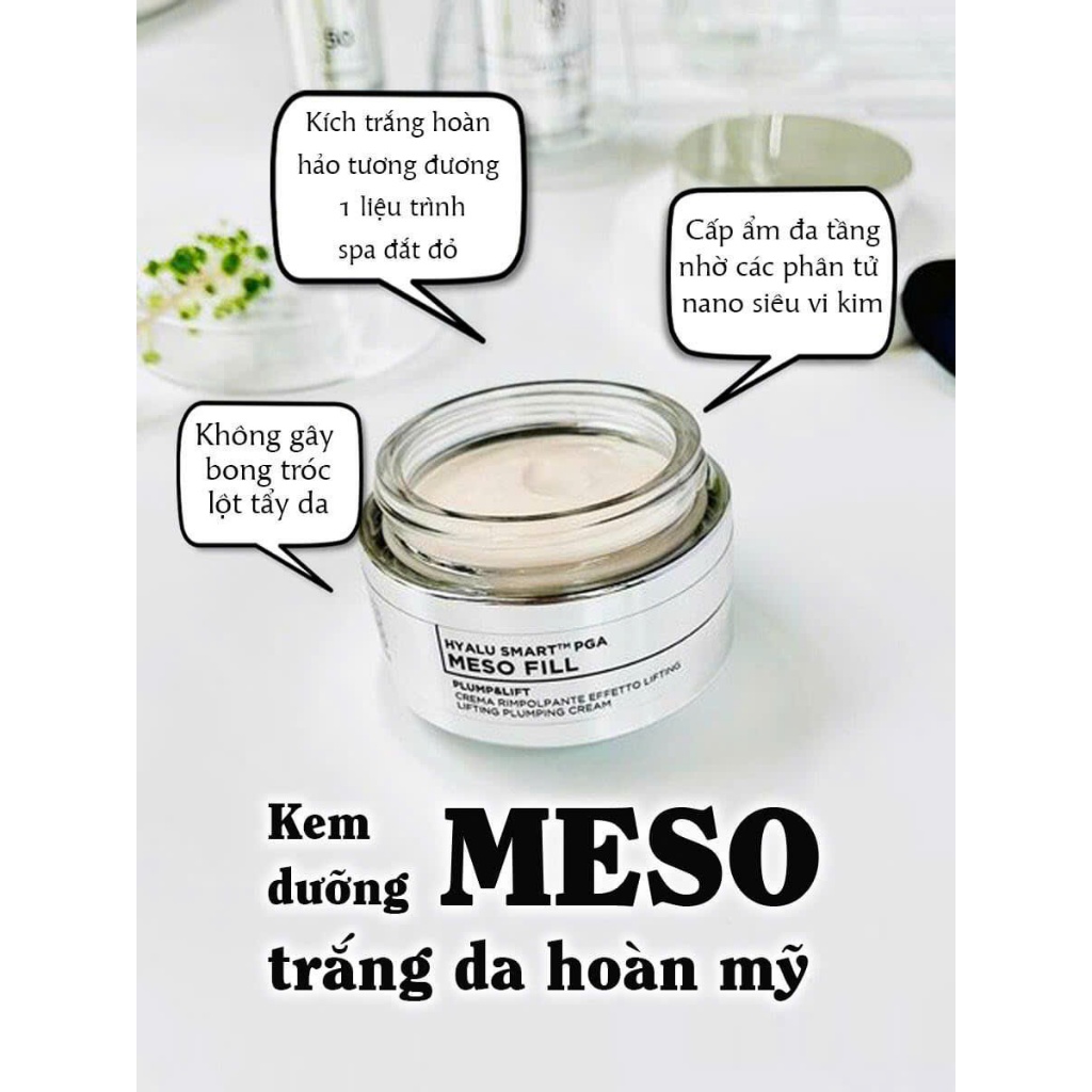 Kem Dưỡng Ẩm Da Mặt Meso Fill RVB LAB Cấy Meso Trẻ Hóa Da,Giảm Nếp Nhăn ...