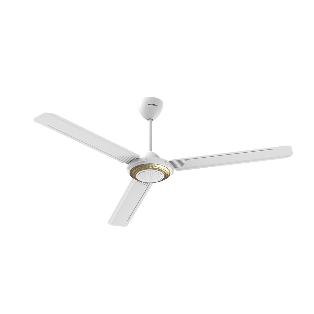 Ảnh Quạt trần Sunhouse 3 cánh SHD-7657 SHD-7658, công suất 75W, sải cánh 1,4 mét, 5 cấp độ gió, vận hành êm ái 2