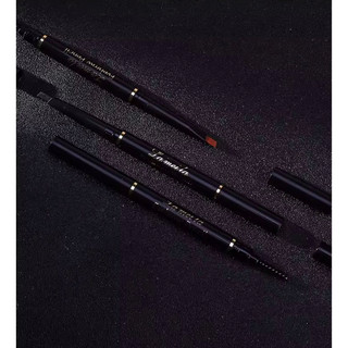 Chì kẻ mày 2 đầu ĐEN LAMEILA mềm mịn lâu trôi nội địa EYEBROW