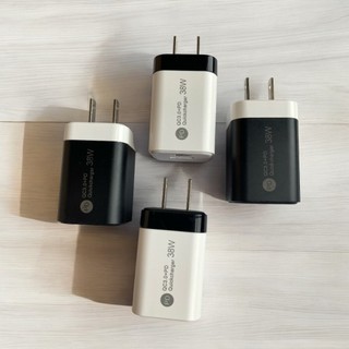 Sạc Macaron 38W có 2 cổng PD Type-C và USB QC 3.0