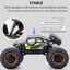 Xe điều khiển từ xa Monster Truck Buggy Đồ chơi địa hình-Vehicle Đồ chơi điều khiển từ xa,Cáp sạc pin miễn phí