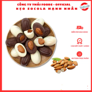Túi 1kg kẹo Socola hạnh nhân Thái Foods, thơm ngon bổ dưỡng