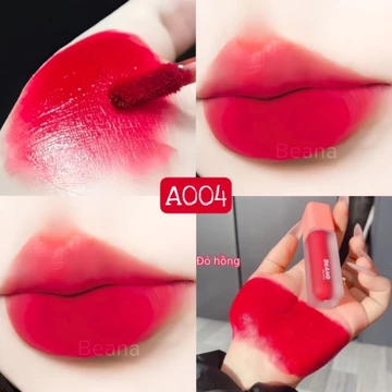 Son đỏ hồng son kem BeAna son hữu cơ siêu lì không chì son BeAna chính hãng