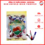 Túi 1kg kẹo Socola 3 cạnh xoắn Milk Truffle Thái Foods, Kẹo socola cho trẻ
