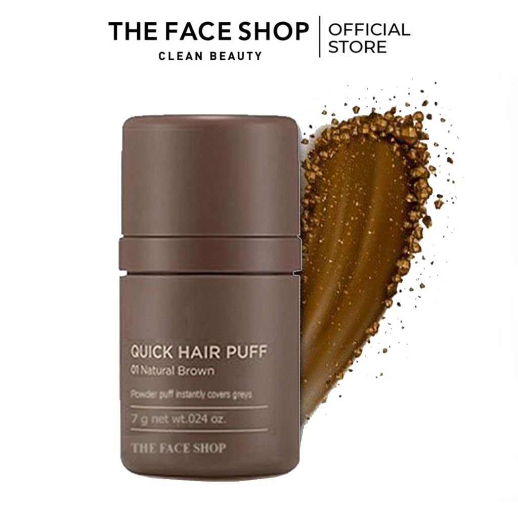 Ảnh Phấn Che Khuyết Điểm Tóc THE FACE SHOP Quick Hair Puff 7g 1