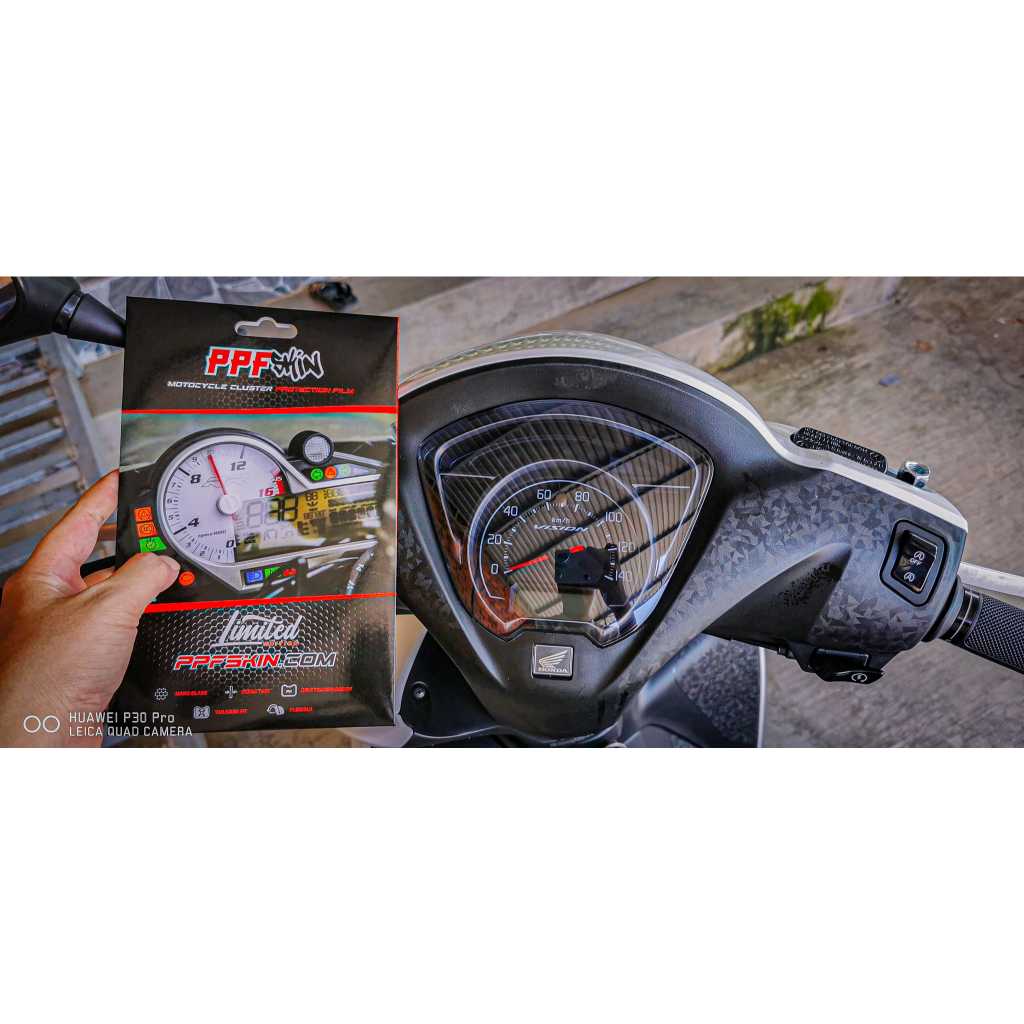 PPF Honda Vision 2025 2026 PPF dán  bảo vệ mặt đồng hồ xe