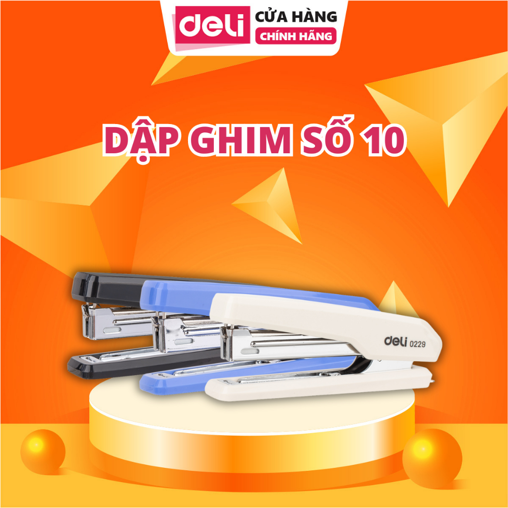 Dập Ghim Số 10 Deli - Chất Liệu Kim Loại Bọc Nhựa Chắc Chắn, Bền Đẹp ...