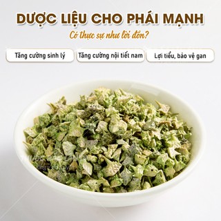 Bạch tật lê 100g, đã sao vàng hạ thổ, trà bạch tật lê, thơm, sạch, không lẫn tạp chất - Lãn Ông