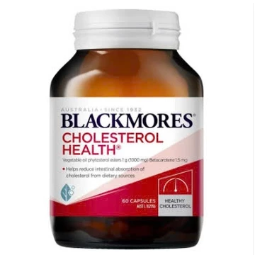 Viên uống Blackmores Cholesterol Health Úc giảm mỡ máu, cân bằng cholesterol 60 viên chính hãng Úc
