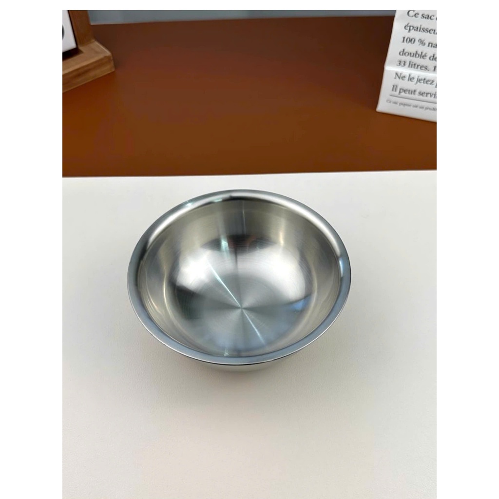 Bát Cơm Inox Có Cách Nhiệt, Chén Bát Ăn Inox Cao Cấp An Toàn, Bát Cơm 12cm Lunkai LK560
