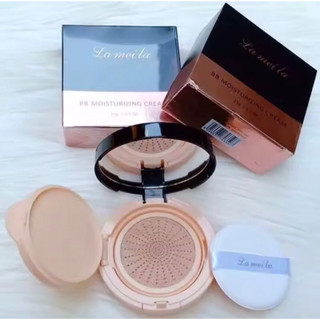 Phấn Nước Cushion MOISTURIZING ĐEN 8008 Lameila tự nhiên mềm mịn lâu trôi BB CREAM FOUDATION