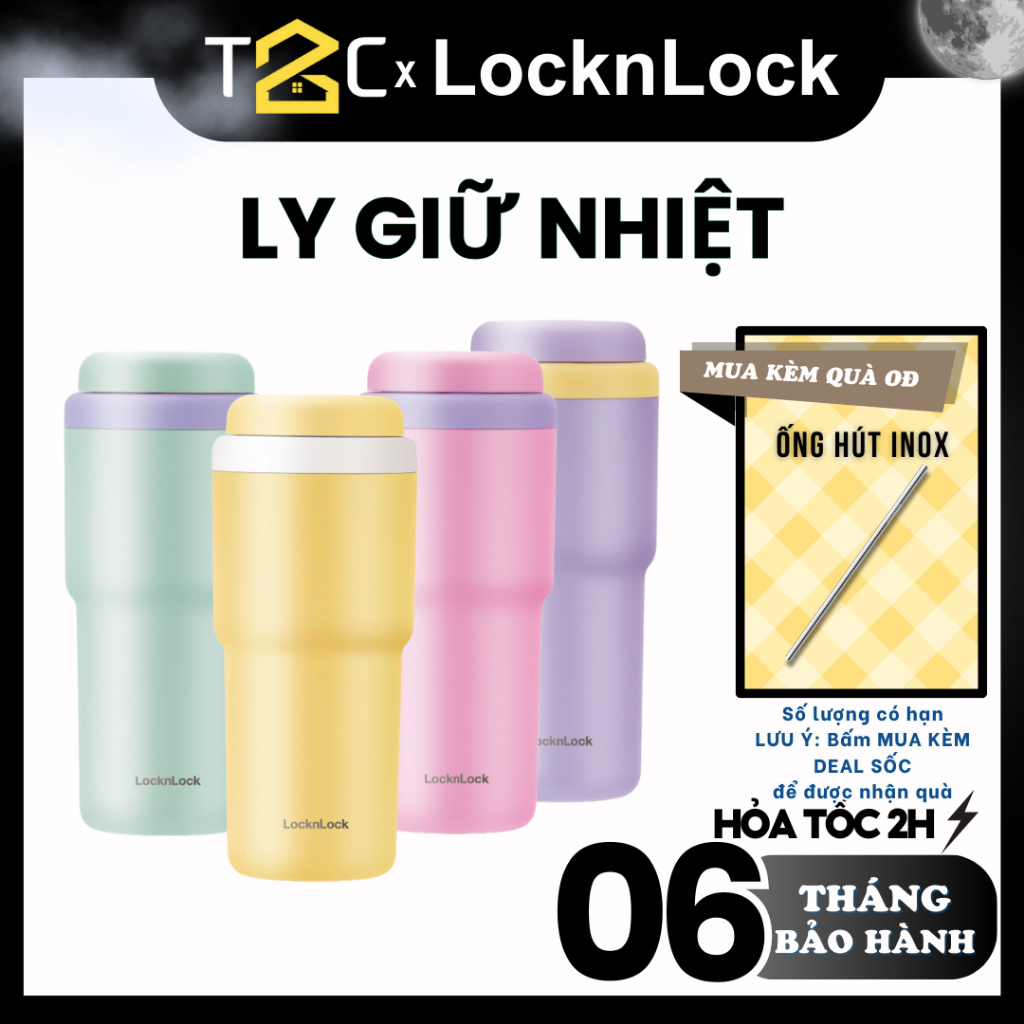 Bình Giữ Nhiệt LocknLock To 480ml Chính Hãng Cao Cấp, Ly Nước Daily ...