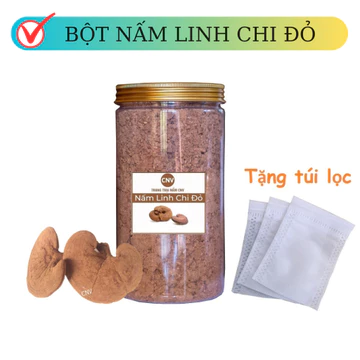 Bột nấm linh chi đỏ xích chi - Cây Nấm Việt