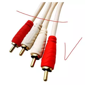 Dây Av 4 Đầu Hoa Sen, Dây Được Làm Từ Chất Liệu Đồng Cho Tín Hiệu Rõ Nét, Truyền Tải Tín Hiệu Tốt Chống Nhiễu Cao