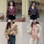 Áo Khoác Gió Nữ 2lớp CÓ MŨ From vừa có dây mũ