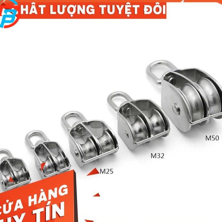 [GIÁ SỈ] Ròng Rọc INOX 304 Đơn và Đôi [SIÊU RẺ] - Cáp Thép Thái Bình ...