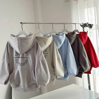 🔥HOT🔥Áo Khoác Hoodie Nam Nữ Form Boxy Dessuu Chữ Thêu, Túi Ngược Nhiều Màu Tay Phồng Carstore