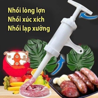 Dụng cụ ÉP LẠP XƯỞNG, DỒN MỰC, NHỒI XÚC XÍCH, DỒI THỊT - Bằng TAY, chất liệu nhựa cao cấp