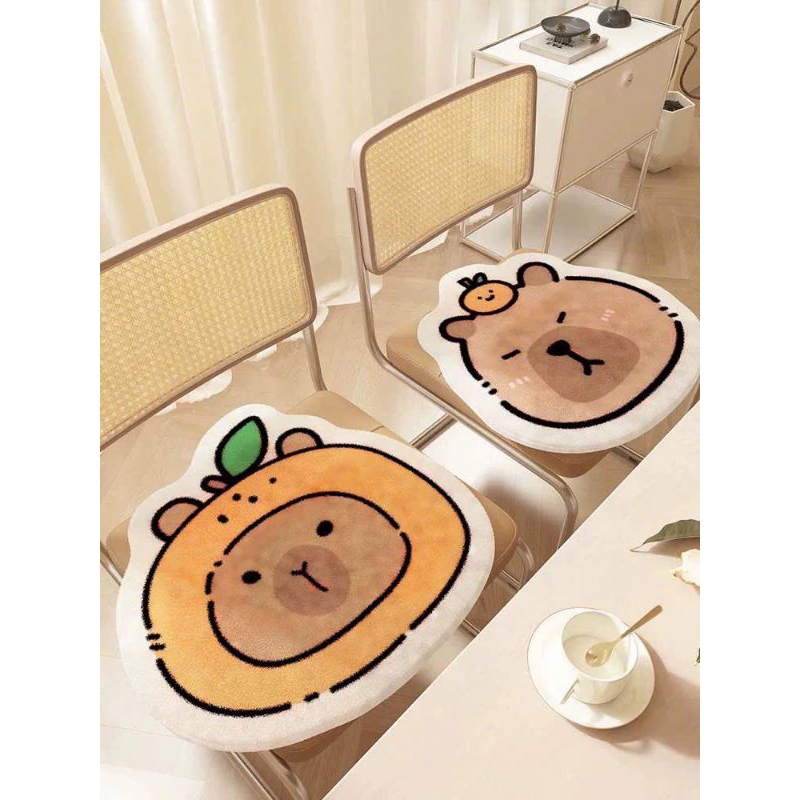 đệm ghế capybara nghộ nghĩnh
