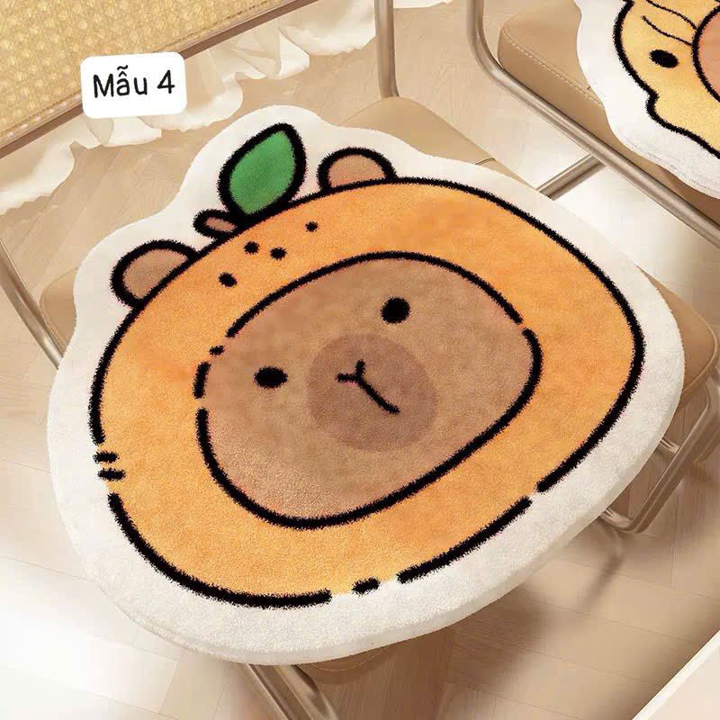 đệm ghế capybara nghộ nghĩnh