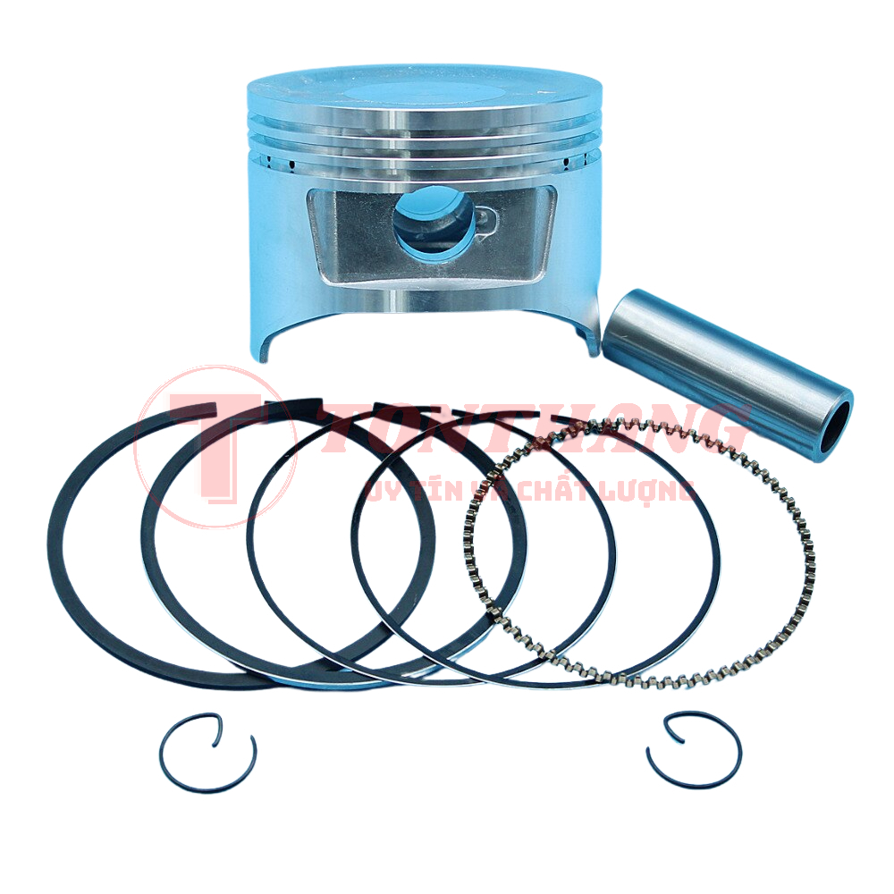 Bộ piston pittong pitton máy xăng GX160 GX200 5.5hp 6.5hp động cơ nổ ...