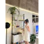 Đầm linen bột cổ yếm trắng NA DRESS