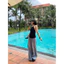 Áo thun cổ yếm lady MIN TOP