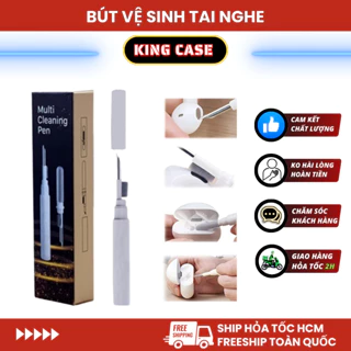 [TẶNG] Bút Vệ Sinh Tai Nghe AirPod Đa Năng 3 Trong 1 Thông Minh Tiện Lợi