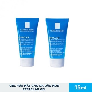 Gel Rửa Mặt Tạo Bọt Làm Sạch Dành Cho Da Dầu Nhạy Cảm La Roche Posay Effaclar