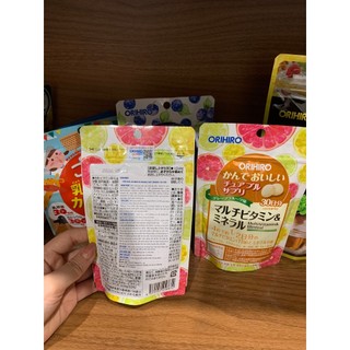 Viên Nhai Bổ Sung Vitamin Và Khoáng Chất Orihiro Dạng Túi 120 Viên