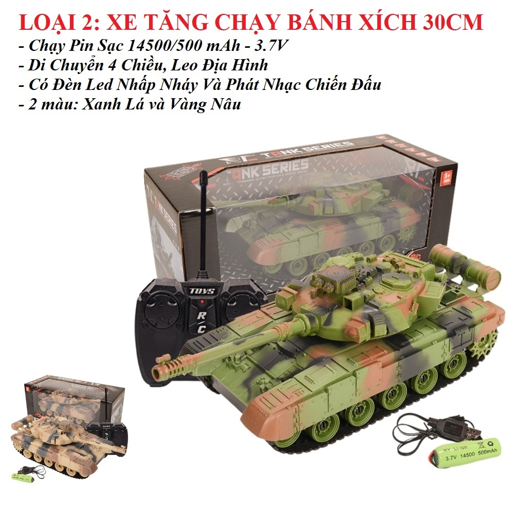 Xe tăng điều khiển đồ chơi xe tăng điều khiển từ xa thiết kế siêu hầm hố chất liệu cao cấp siêu bền