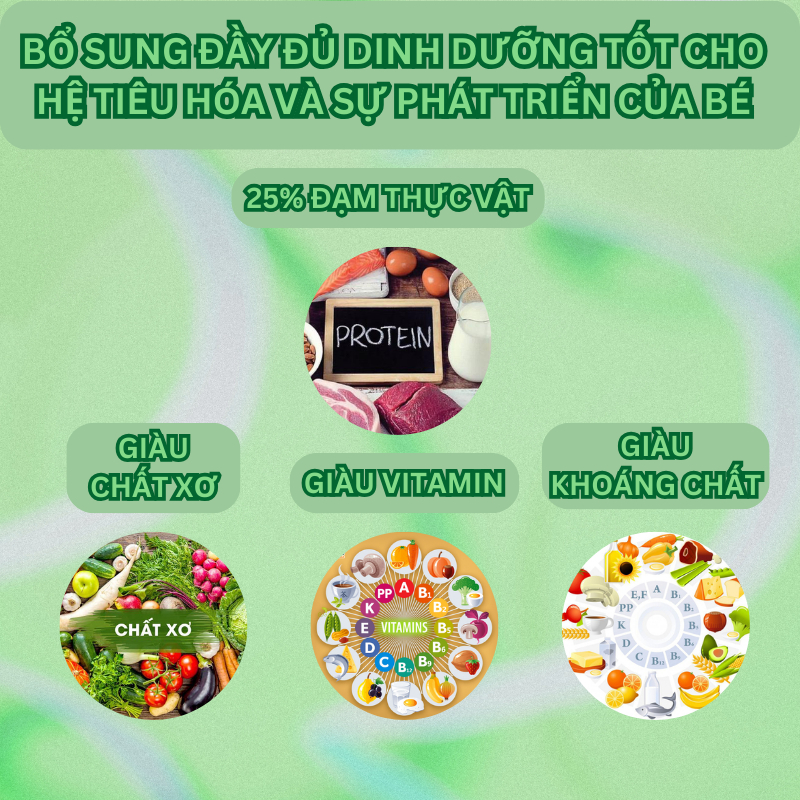 Đậu gà hữu cơ cho bé ăn dặm