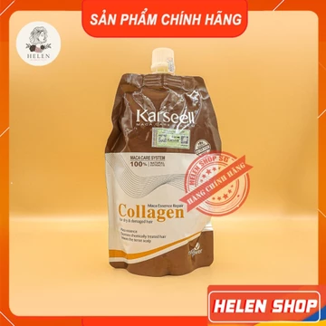 KARSEELL Kem Ủ Tóc, Hấp Tóc, Kem Phục Hồi Tóc - Ủ Tóc Collagen 500ml Dưỡng Tóc, Phục Hồi Tóc Hư Tổn