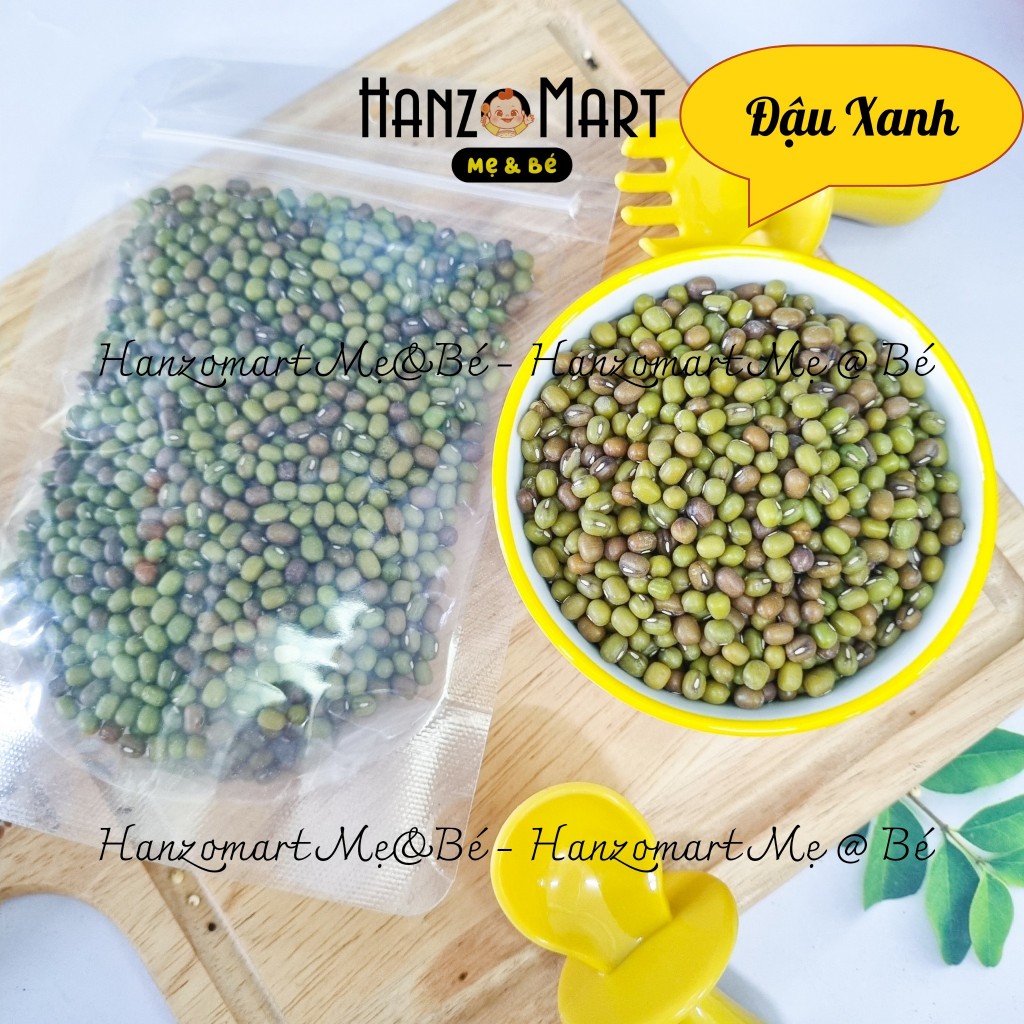 Đậu xanh hữu cơ C'LaVie 110g làm sữa hạt, nấu cháo, chè, súp cho bé - hanzo2009