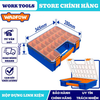 ĐỒ NGHỀ WADFOW Hộp đựng linh kiện kích thước 345mm *280mm *70mm WTB1311