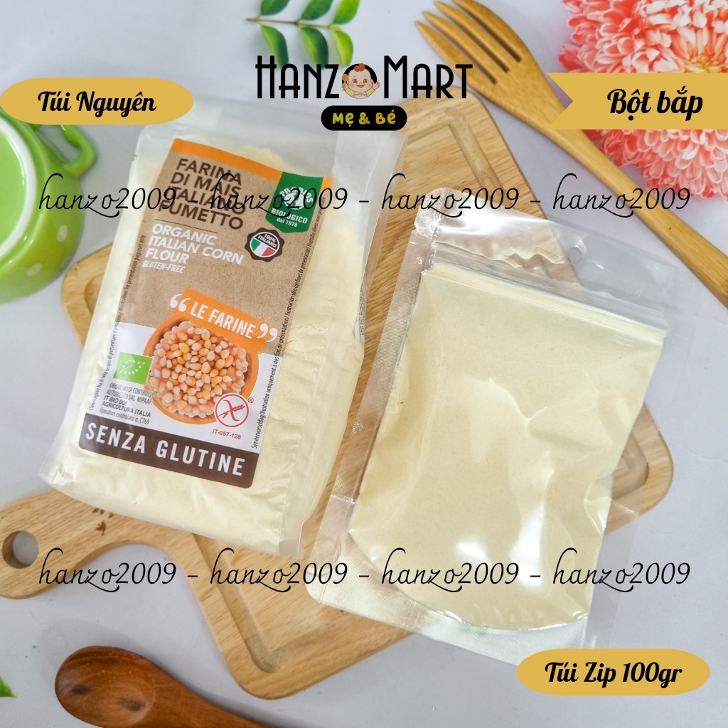 Bột hữu cơ làm bánh cho bé / Bột nở, men nở,Gelatin,bột mì, bột bắp, bột năng, bột pancake Ruf Hanzo