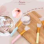 Bộ Dụng Cụ Bát Trộn + Que Nhựa + Cọ Lông Cọ Silicon Đắp Mặt Nạ