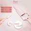 Set 3 Dao Cạo Lông Mày An Toàn Chống Trầy Có Thể Gập Lại Kèm Lưỡi Thay Đa Năng