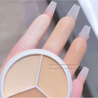 Kem che khuyết điểm 3 tone MAFFICK trang điểm đa dụng che chỉnh sửa khuôn mặt