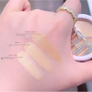 Kem che khuyết điểm 3 tone MAFFICK trang điểm đa dụng che chỉnh sửa khuôn mặt
