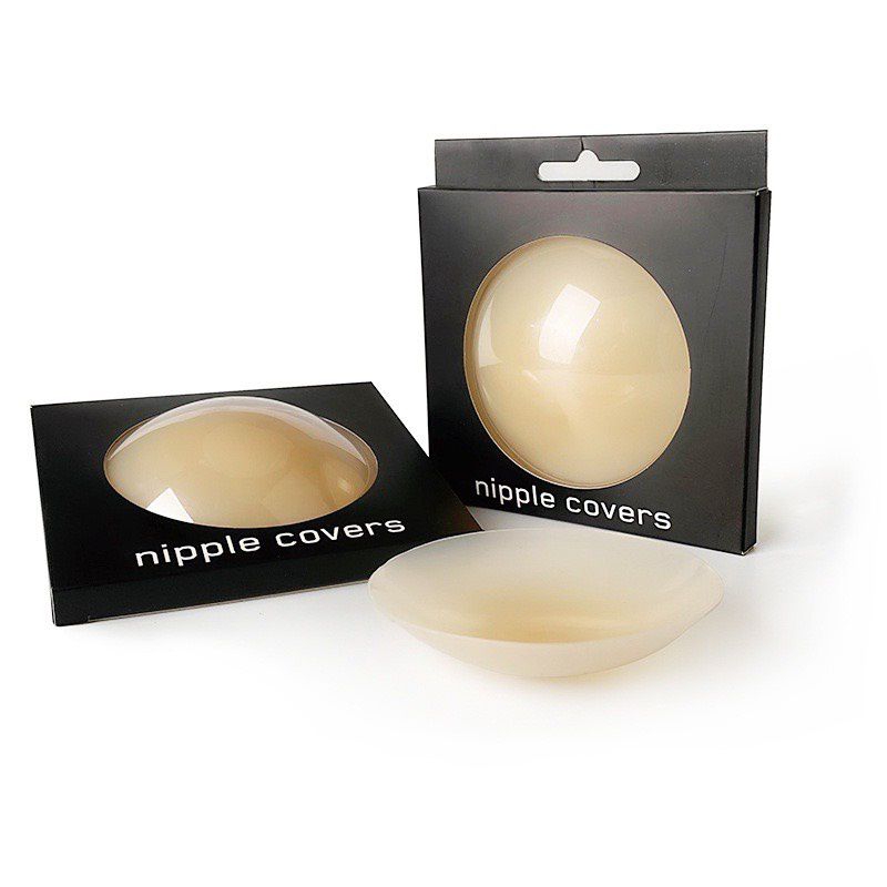 Miếng Dán Ngực Nhiệt Tự Thân Silicon - Dán Ngực Tàng Hình Chống Nước Siêu Dính Không Keo