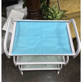 Lót xe đẩy phun xăm, lót bàn tập xăm , 1 bịch 125 miếng giấy lót bàn rất tiết kiệm