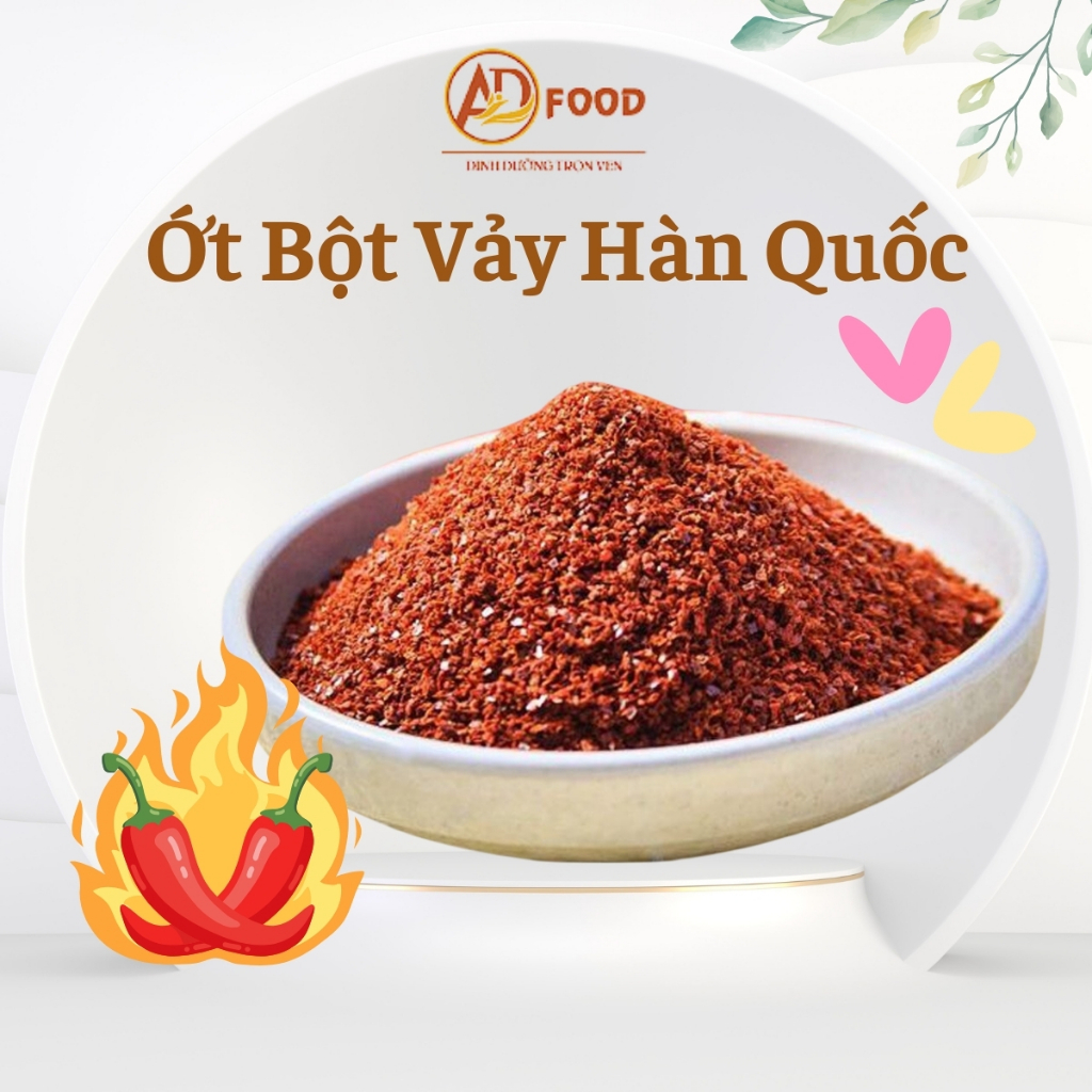 Ớt bột vảy hàn quốc gói 200gr