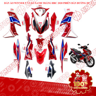Dàn áo Winner X V2 2020 Đỏ Xanh Trắng Đen, RS150X, RS150 V3 Chính Hãng - ZZM