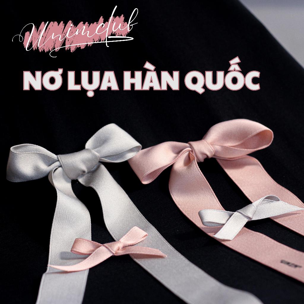 [Nơ Lụa Cao Cấp] Nơ Lụa Hàn Quốc Cao Cấp 100% Làm Thủ Công Form Chuẩn Cao Cấp - NLHQ